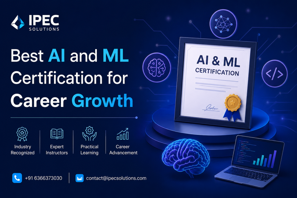 Best AI and ML certification for career growth