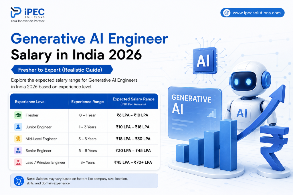Generative AI Engineer salary in India 2026